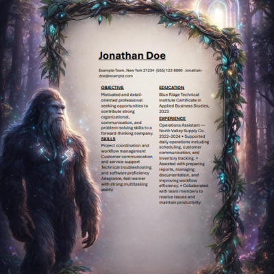 Interdimensional Sasquatch (V2) template only (copy)